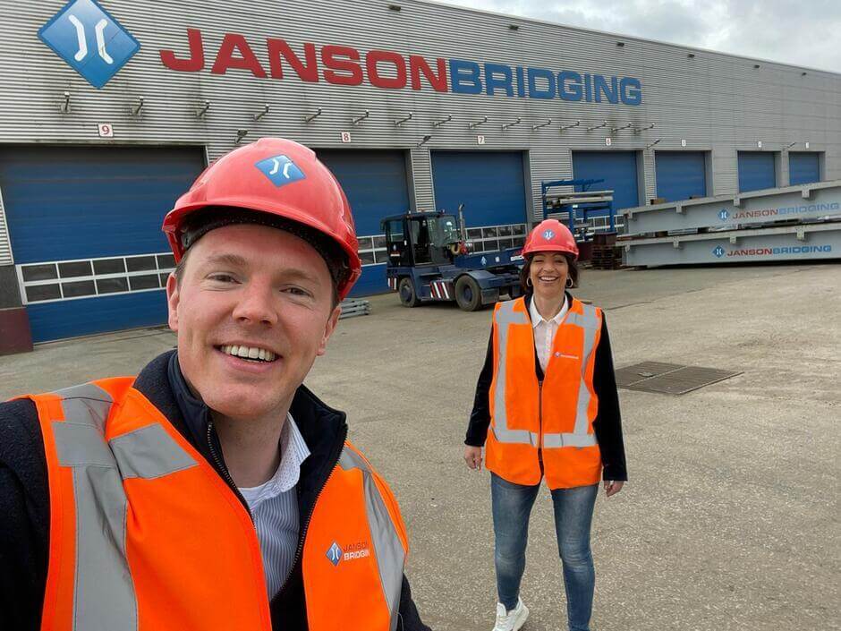 Geen brug te ver voor Janson Bridging