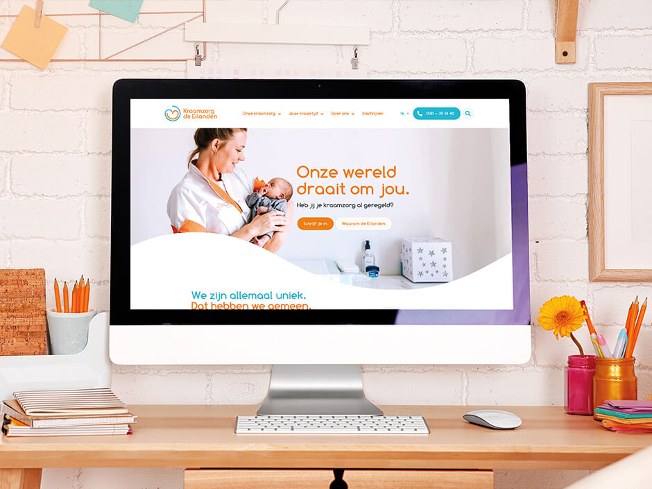 Nieuwe website voor nieuw leven