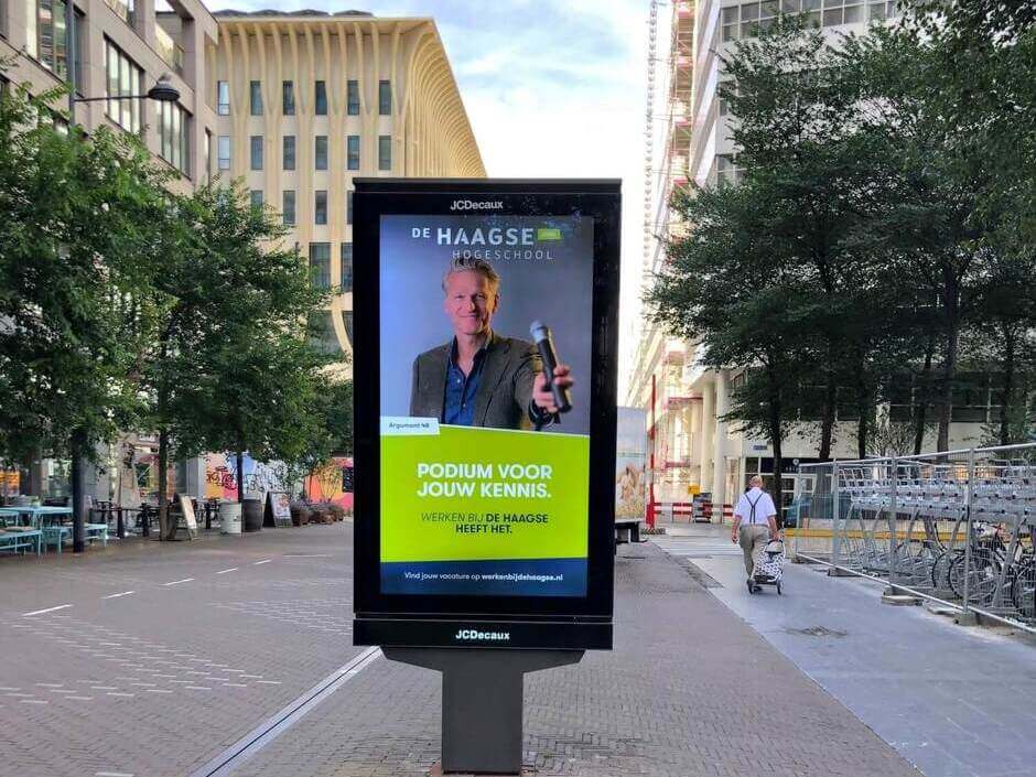 Welk argument springt er het meest uit in het straatbeeld?
