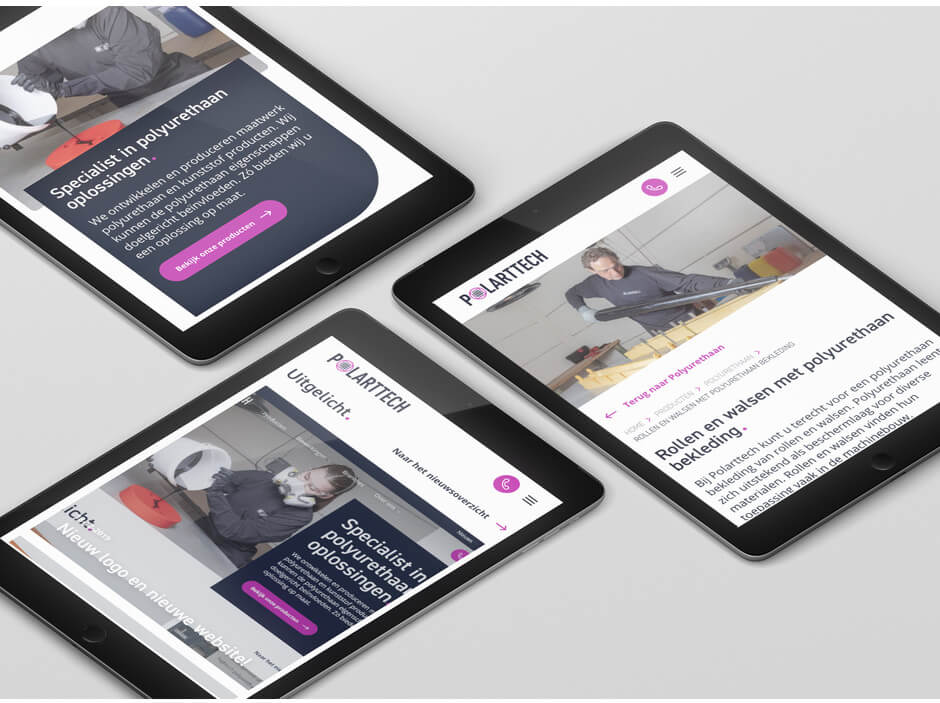 Een nieuwe site voor Polarttech