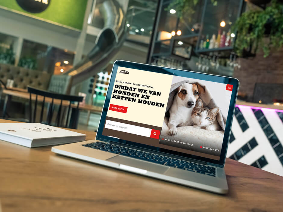 Nieuwe merkensites Acana & Orijen