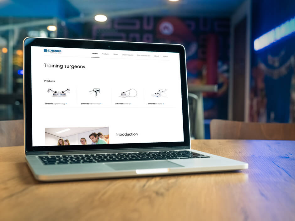 Nieuwe website voor Simendo!