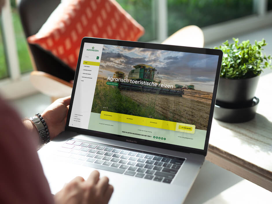Nieuwe website voor Agro Reizen