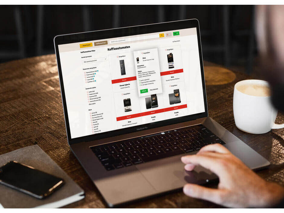 Slimme B2B-webshop voor Langerak de Jong