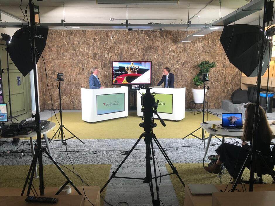 Live-uitzending vanuit de creative studios!