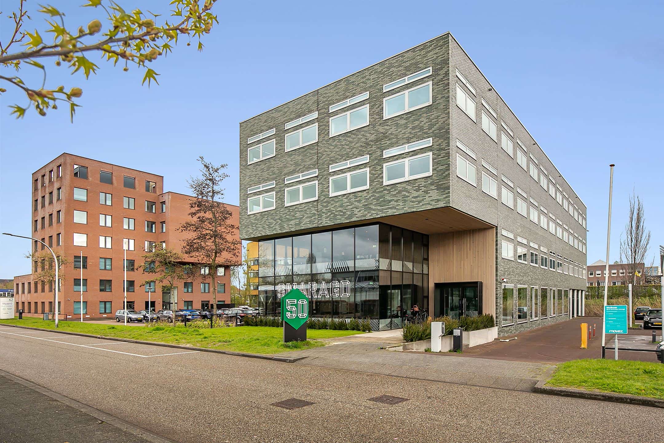 Pieter Struik en Annick Schavemaker in de vestiging Zwolle van WebNL creative studios